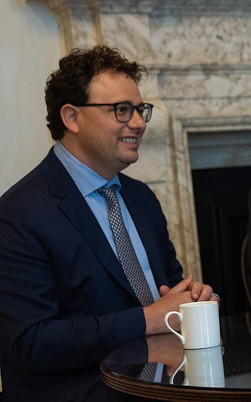 Dario Amodei, photographed in 2023